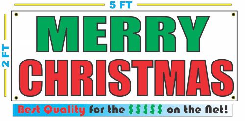 MERRY CHRISTMAS Banner Sign NEW XXL Size Best Quality for the $$$