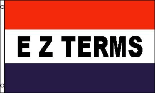 EZ Terms Flag 3&#039; X 5&#039; Banner Outdoor Indoor bx