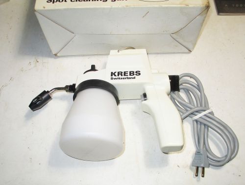 New Krebs Type TEX-3 Spot Cleaning Gun - 110 volt - Made in Switzerland