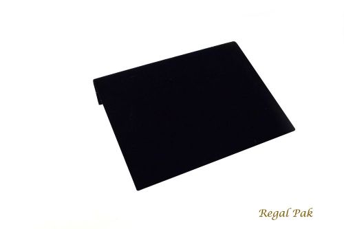 Large Black Velvet Bracelet Display Ramp 10 1/4&#034; X 8 1/4&#034; X 1 7/8&#034;H