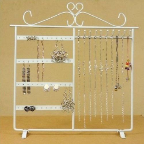 Jewelry earring display jewelry stand holder white 32*32cm hot sale for sale