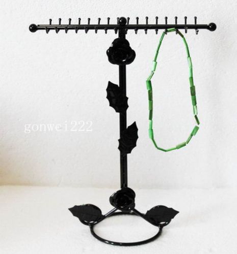 New necklace &amp; bracelet 32 hooks , black display stand rack holder