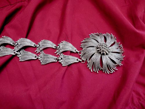 Silver Art Deco Pendant and Necklace