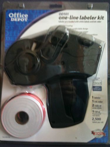 MONARCH 1131 1-LINE PRICE LABEL GUN/OFFICE DEPOT OD101 KIT - NEW - FREE SHIPPING