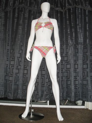 Female Full Body Fiberglass Mannequin White for Sale