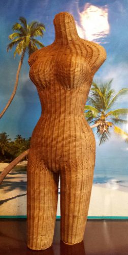 Wicker Mannequin Vintage