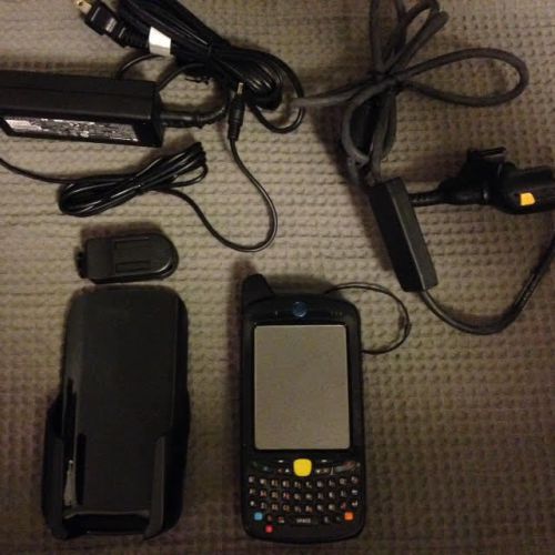 Motorola mc65 handheld barcode scanner for sale