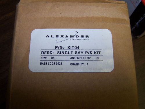 NEW Alexander Kit 04 Single Bay P/S Kit Universal Battery charger Power Supply