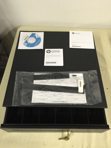 Hp heavy duty pos cash drawer (fk182aa#abc) new open box for sale