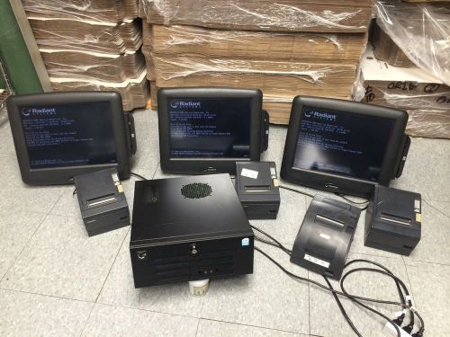 Radiant systems aloha 3 x p1515  windows standerd embedded and server pos epson for sale
