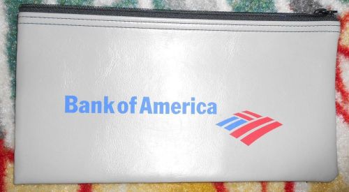 Bank of America Deposit Money Zipper Bag - 5.5&#034; x 11&#034;  1005H