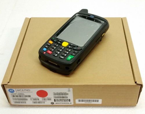 Motorola mc67 mobile computer barcode scanner mc67nd-pd0baf00500/501 - new for sale