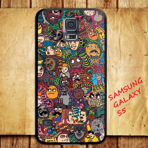iPhone and Samsung Galaxy - Collage Memes Face Meme Troll Face - Case