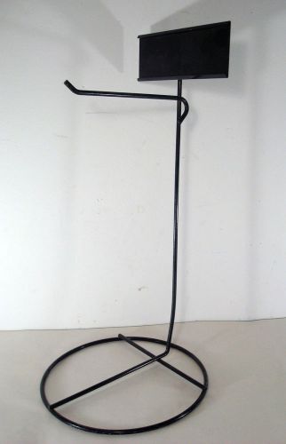 COUNTER-TOP METAL WIRE RACK VTG TABLETOP CARD SIGN STORE DISPLAY FIXTURE