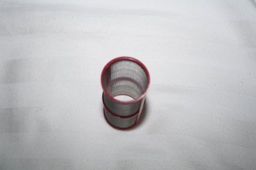 Red 50 Mesh Screen Strainer CP45102-3-SSPP