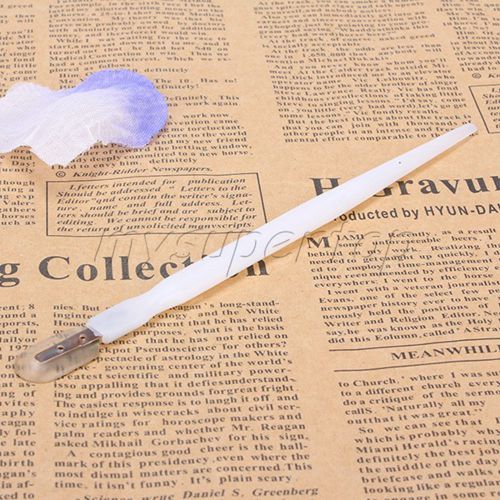 10 pcs cream white plastic royal jelly pen  beekeeping tool for sale