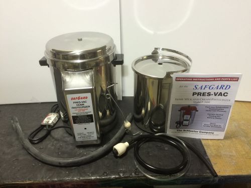 New Stainless 2 gallon milk Pasteurizer