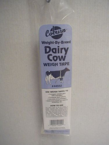 Weight-By-Breed - Dairy Weigh Tape