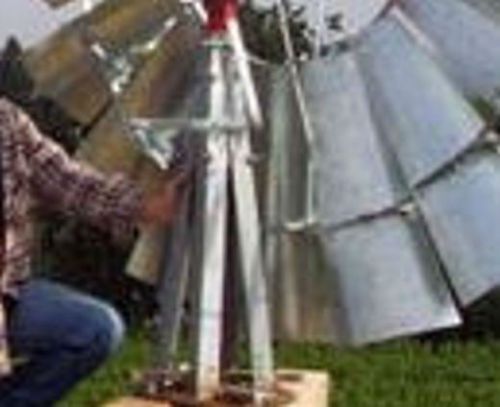 Stub tower w/ mast &amp; lower furl for rebuilding b-702 aermotor style windmill for sale