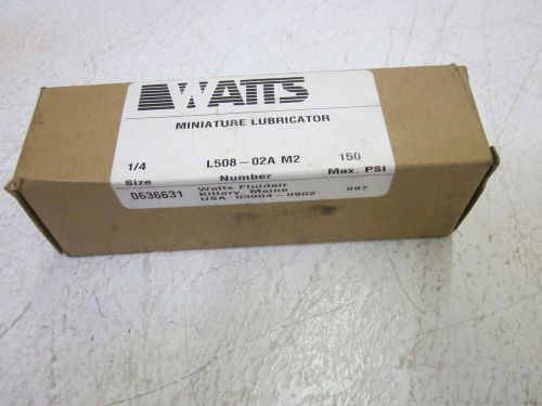 WATTS L508-02A M2 1/4&#034; *NEW IN A BOX*