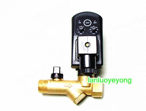 NEW 24V DC 1/2&#034; Automatic Electronic Timed Air Compressor Tank DRAIN VALVE 16B