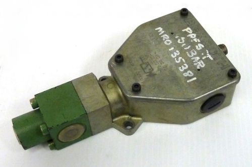 Rexroth hed-1-ka-40/350 pressure switch 460vac 15a 125vdc 0.4a preset to bar-450 for sale