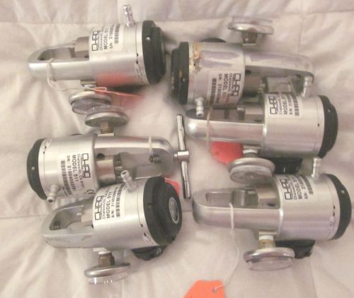 SIX  CHAD THERAPUTICS OXYGEN REGULATORS - FOR PARTS ONLY - UNTESTED