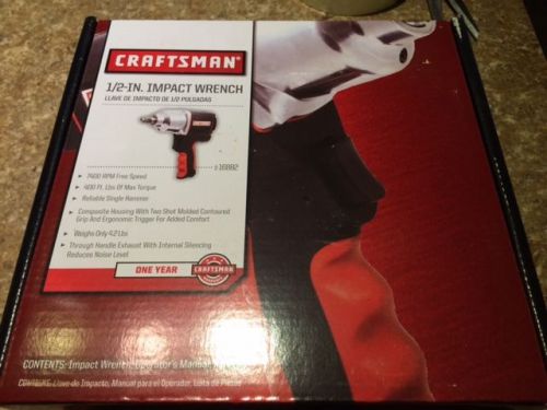 Craftsman 1/2&#034; impact wrench pneumatic/air gun, part # 16882 brand new for sale