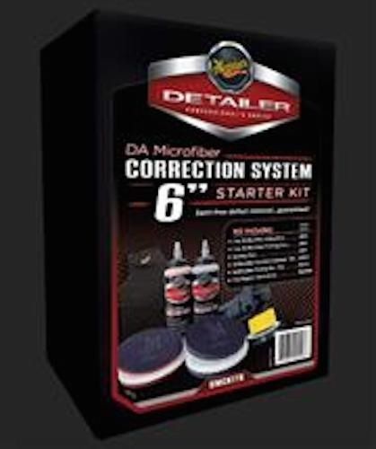 MEGUIARS DA MICROFIBER 6” CORRECTION SYSTEM STARTER KIT LOWEST PRICE