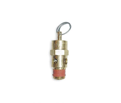 Asme air safety valve, npt size (m) 1/4&#034; set 150 psi for sale
