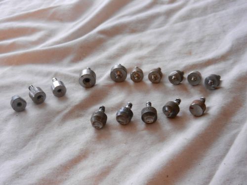 Rivet sets for Hand Squeezer