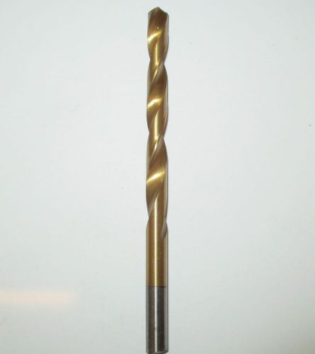 New 1/4&#034; titanium nitride high speed steel drill bit 4&#034; oal; $1 off 2nd+ for sale