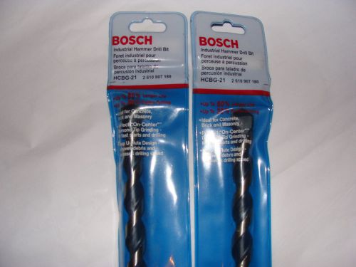 Bosch HCBG_21 Industrial Hammer Drill Bit QTY 2