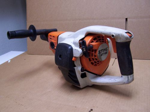 Stihl bt 45 wood boring drill starts easily and runs great for sale