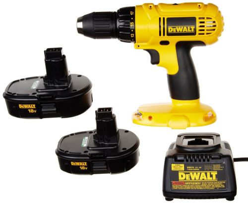 Dewalt dc970k-2 18-volt drill/driver kit new for sale