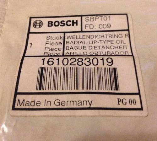 Bosch Replacement Radial-Lip Type Oil Seal Part #1610283019