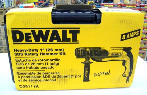 Dewalt d25111k 8amp hd 1&#039;&#039; sds rotary hammer drill for sale