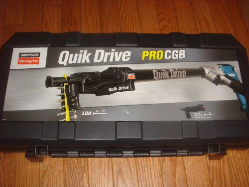 Simpson Quik Drive PROCGB Combo System  New!!