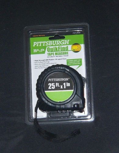 NEW - Unopened 25Ft. &#034;Pittsburgh&#034; Tape Measure