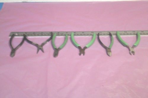 LOT OF 7 WIRE CUTTERS