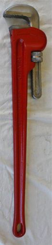 Ridgid heavy duty pipe wrench 36&#034; for sale