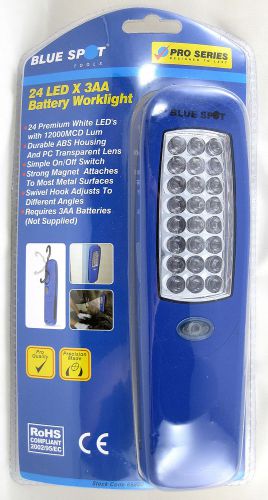 Bluespot 24 led x 3aa battery worklight led&#039;s with 12000mcd lum for sale