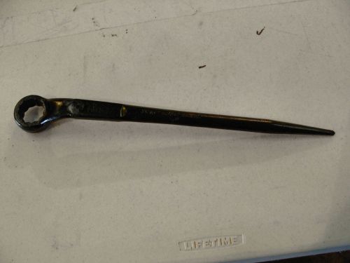 Armstrong 8907 closed end 1-1/16 inch 12 point spud wrench used as is for sale