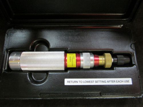 Utica TS-30 Click Type Adjustable Torque Limiting Screwdriver