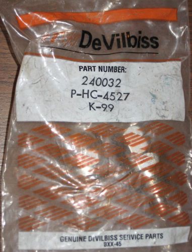 DeVilbiss Hose Connector 240032 P-HC-4527 K-99  1/4  Inch NPS F (Female) Fitting