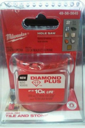 Milwaukee Hole Saw 2&#034; 51mm Diamond Plus - PEI 5 - Tile/Stone