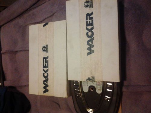 2 wacker kit air filters 587590 both are brand new
