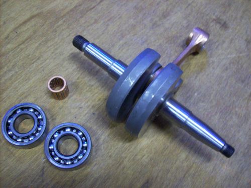 Husqvarna / Partner K1250 Crankshaft w/ bearings  Fits 3120K cutoff saw &amp; 3120xp