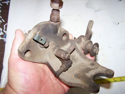 Old WORTHINGTON INGECO Hit Miss Gas Engine Webster Magneto Ignitor Bracket WOW!