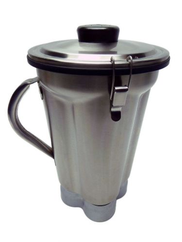 Waring Blender Container Stainless Steel with Lid CB-2-10 1 Gallon